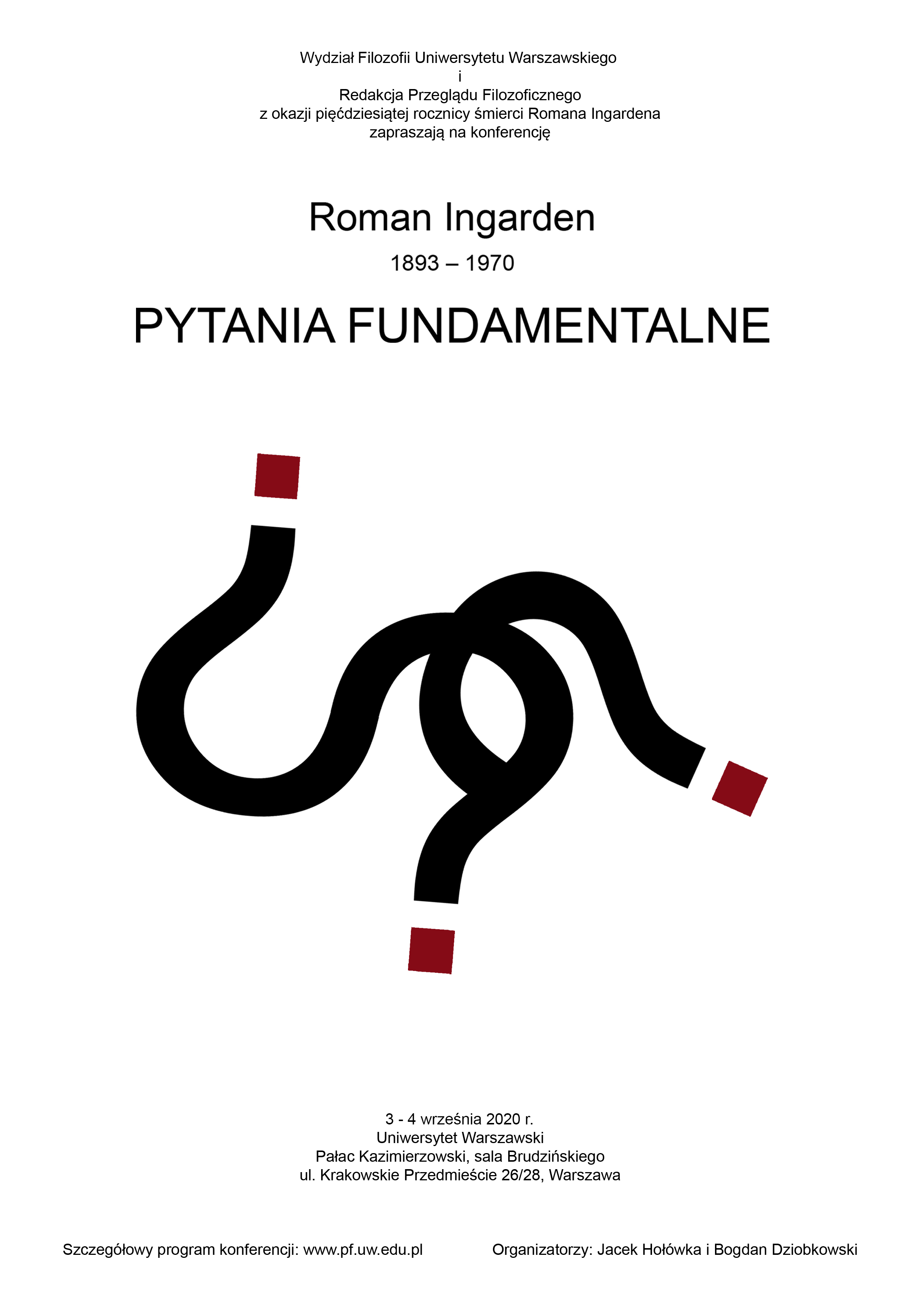 Ingarden pytania fundamentelne konferencja