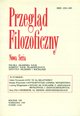 Przegląd Filozoficzny Nowa Seria numer 4/1999 (32)
