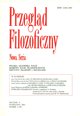Przegląd Filozoficzny Nowa Seria numer 3/2001 (39)